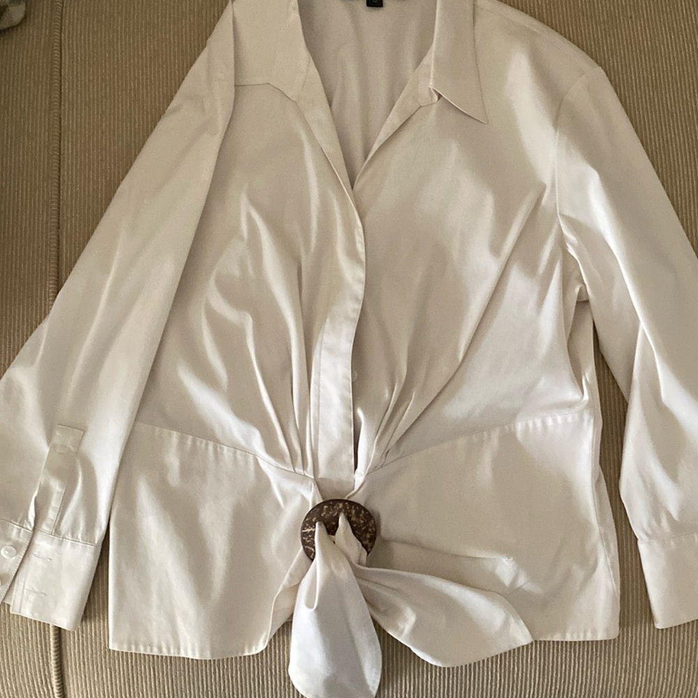 Lafayette 148 shirt blouse size12
